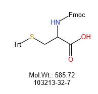 Fmoc-S-三苯甲基-L-半胱氨酸Fmoc-L-Cys(Trt)-OH